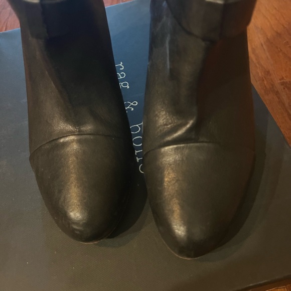 Rag & Bone Women's Black Ankle Boots - Picture 4 of 4